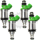 Rebuilt Toyota Fuel Injectors 23250-74140 | 195500-5660 2.2L 5S-FE 2.0L 3S-FE California Emissions (Set of 4)