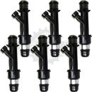 Set of 6 Rebuilt 1998-2004 Genuine Isuzu Honda 8-25166-922-1 Delphi 25166922 3.2L 6VD1-W 3.5L 6VE1 V6 DOHC Fuel Injectors