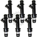 Set of 6 Rebuilt 1998-2004 Genuine Isuzu Honda 8-25166-922-1 Delphi 25166922 3.2L 6VD1-W 3.5L 6VE1 V6 DOHC Fuel Injectors