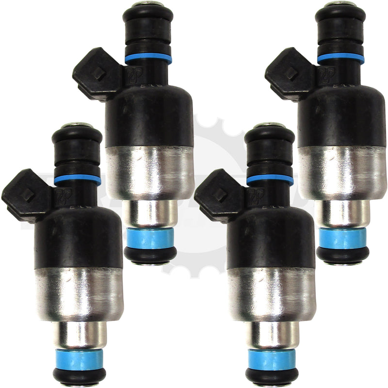 Set of 4 Rebuilt Genuine GM 17121646 Multec 25176913 1996-2001 Saturn L24 1.9L SOHC Fuel Injectors