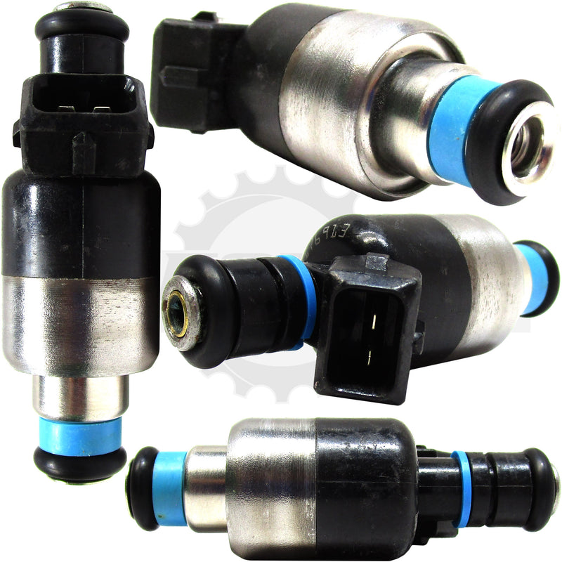 Set of 4 Rebuilt Genuine GM 17121646 Multec 25176913 1996-2001 Saturn L24 1.9L SOHC Fuel Injectors