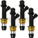Set of 4 Rebuilt Genuine Delphi 25178968 2001-2002 GM Saturn 1.9L SOHC I4 Multi-Port Fuel Injectors L24 LL0