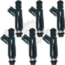 Set of 6 Rebuilt 2003-2008 Genuine Mazda AJ51-13-250 Denso 2M2E-A7B 195500-4180 4181 3.0L AJ V6 DOHC Fuel Injectors 2.5L Duratec SST220