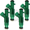 Set of 4 Rebuilt 2006-2010 Genuine OEM Kia Hyundai 35310-25200 2.4L DOHC Theta I4 Fuel Injectors L021