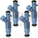 Set of 4 Rebuilt 2008-2016 Genuine OEM Kia Hyundai 35310-2G300 2.4L Non-GDI DOHC I4 Theta Fuel Injectors L042