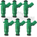 Set of 6 Rebuilt 2010-2014 Genuine OEM Hyundai Kia 35310-3C400 3.5L V6 DOHC Fuel Injectors