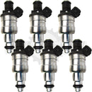 Set of 6 Rebuilt 1990-1991 Genuine Dodge Chrysler Plymouth 4418661 Siemens 3.3L OHV Fuel Injectors