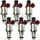 Set of 6 Rebuilt 1994-1997 Genuine Mopar 4663376 Siemens 3.3L OHV Chrysler Dodge Eagle Fuel Injectors