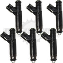 Set of 6 Rebuilt 2004-2005 Genuine OEM Ford Mercury 4F2Z-9F593-AA Siemens 4F2E-A4B 3.9L 4.2L DOHC V6 Freestar Monterey Fuel Injectors CM-5061