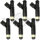 Set of 6 Rebuilt 2001-2008 Genuine OEM Ford Mazda 4L5Z-9F593-BA Siemens 4L5E-A4A 3.0L Non-Flex V6 Fuel Injectors CM-5174