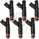 Set of 6 Rebuilt 2004-2008 Genuine OEM Ford Mercury 4L8Z-9F593-AA Siemens 4L8E-A4A 3.0L DOHC V6 Fuel Injectors CM-5088