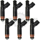 Set of 6 Rebuilt 2004-2008 Genuine OEM Ford Mercury 4L8Z-9F593-AA Siemens 4L8E-A4A 3.0L DOHC V6 Fuel Injectors CM-5088