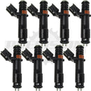 Set of 8 Rebuilt 2005-2007 Genuine OEM Ford Lincoln 5C3Z-9F593-DB Siemens 5C3E-DC 5.4L V8 DOHC Fuel Injectors