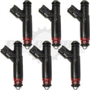 Set of 6 Rebuilt 2006-2007 Genuine OEM Ford 6F1Z-9F593-AA Siemens 6F1E-A4A 3.0L OHV V6 Fuel Injectors VIN U