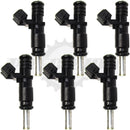 Set of 6 Rebuilt 2006-2013 Genuine BMW 13-53-7-531-634 Siemens 7531634 2.5L 3.0L 3.2L V6 Fuel Injectors Injection Valve