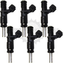 Set of 6 Rebuilt 2006-2013 Genuine BMW 13-53-7-531-634 Siemens 7531634 2.5L 3.0L 3.2L V6 Fuel Injectors Injection Valve