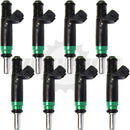 Set of 8 Rebuilt 2004-2010 Genuine BMW 13-64-7-525-721 Siemens 7525721 4.4L 4.8L V8 Fuel Injectors Injection Valve