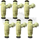 Set of 6 Rebuilt 2001 Genuine OEM Hyundai XG300 35310-39030 9260930005 3.0L V6 DOHC Fuel Injectors