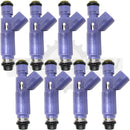 Set of 8 Rebuilt OEM 2009-2010 Genuine Ford 9L3E-E7A F7A Denso 195500-4821 F150 4.6L 3 Valve V8 Fuel Injectors VIN 8