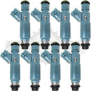 Set of 8 Rebuilt OEM 2009-2010 Genuine Ford 9W7E-A7A B7A Denso 195500-4780 4781 4.6L 2 Valve V8 Fuel Injectors