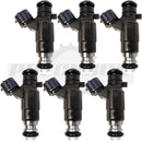 Set of 6 Rebuilt 2000-2004 Genuine OEM Nissan Infiniti 16600-5L700 JECS FBJC100 3.0L 3.5L V6 DOHC Fuel Injectors