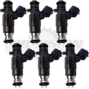 Set of 6 Rebuilt 2000-2004 Genuine OEM Nissan Infiniti 16600-5L700 JECS FBJC100 3.0L 3.5L V6 DOHC Fuel Injectors