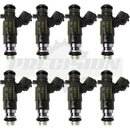 Set of 8 Rebuilt 2003-2010 Genuine OEM Nissan Infiniti 16600-AE060 JECS FBJC101 4.5L DOHC V8 Fuel Injectors FX45 M45 Q45