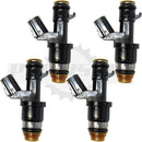 Set of 4 Rebuilt 2005-2015 Genuine OEM Honda Acura 16450-R40-A01 Y01 Keihin A 2.4L I4 DOHC Fuel Injectors