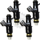 4 Rebuilt 2003-2011 Genuine OEM Honda Acura 16450-RAA-A01 Keihin T 2.4L K24A I4 Fuel Injectors
