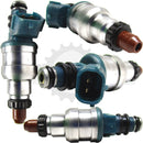 Set of 4 Rebuilt Genuine Ford Mazda INP-480 1993-1997 2.0L DOHC 626 MX-6 Probe Nikki Fuel Injectors