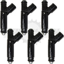Set of 6 Rebuilt 1999-2004 Genuine OEM Ford XF2Z-9F593-CB CA Siemens XF2E-C4B 1F2E-B4A B4C 3.8L V6 OHV Fuel Injectors CM-5177