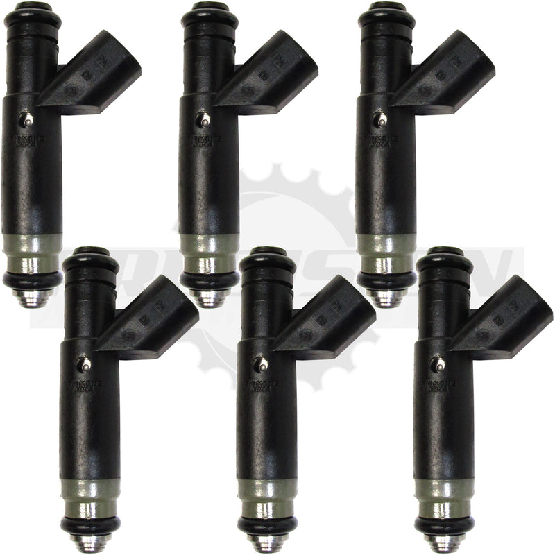 OEM Fuel Injectors Set for Ford (6) 1F1E-D4B for 01-05 Ford Mazda OEM Fuel Injectors Set for Ford (6) 1F1E-D4B for 01-05 Ford Mazda