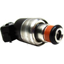 Close-up view of Rochester 17091654 fuel injector nozzle with new seals