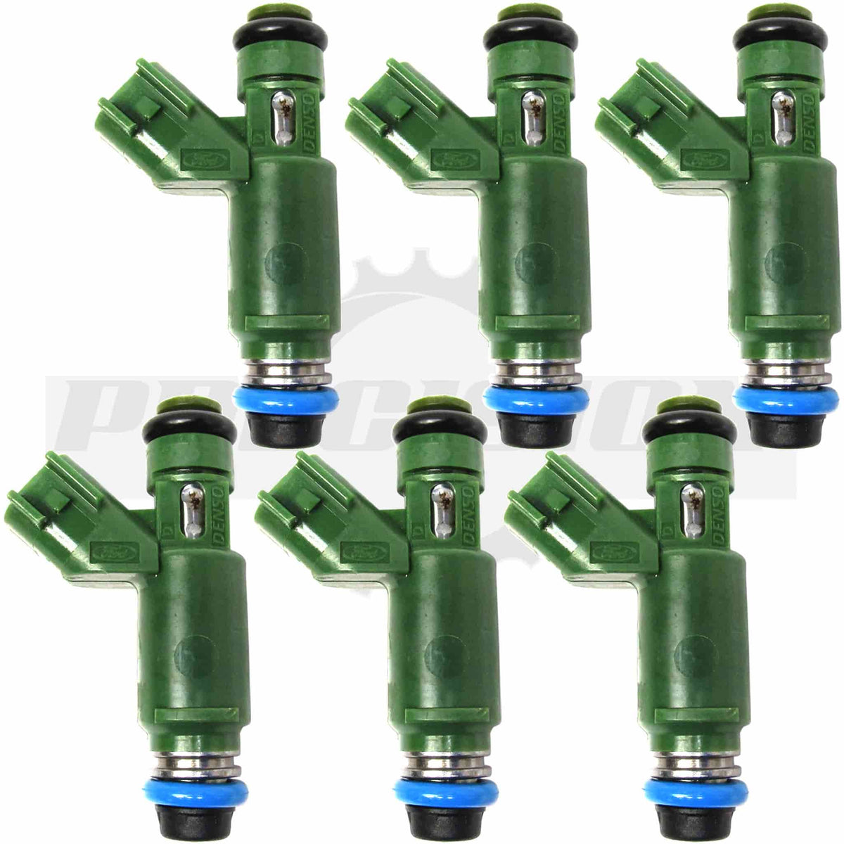 Jaguar X-Type Fuel Injectors C2S8062 | OEM Denso 1X43-AB (Set of 6)