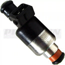 Top-view image of Rochester 17091654 fuel injector connector end and upper seals