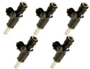 Set of 5 Rebuilt 2007 - 2014 Genuine OEM Volkwagen Siemens 07K906031C 2.5L VW Fuel Injectors