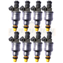 Set of 8 Upgrade Rebuilt Bosch 4 Hole 1985 - 1992 TPI 5.7L Tuned Port Injection 350cid