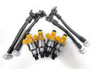 1989 - 1995 Toyota 22RE 2.4L Bosch 4 Hole Upgrade Fuel Injector Set + Harness Adapters