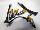 1989 - 1995 Toyota 22RE 2.4L Bosch 4 Hole Upgrade Fuel Injector Set + Harness Adapters