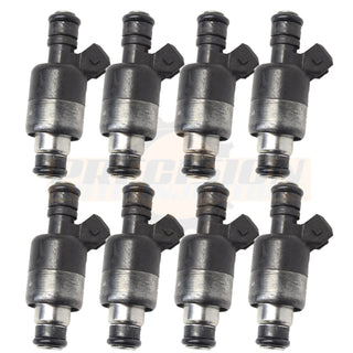 Set of eight rebuilt Rochester GMC 7.4L 454 Vortec fuel injectors