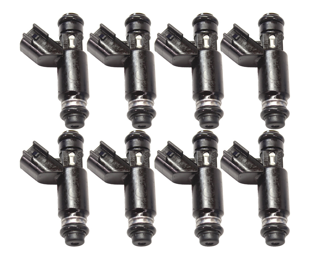 84LB Decapped Denso Flex Fuel Injectors for GM LSx 5.3 4.8 6.0 Trucks
