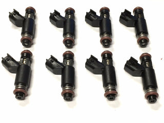 Set of eight rebuilt Denso 25326903 Chevrolet Tahoe Flex Fuel injectors